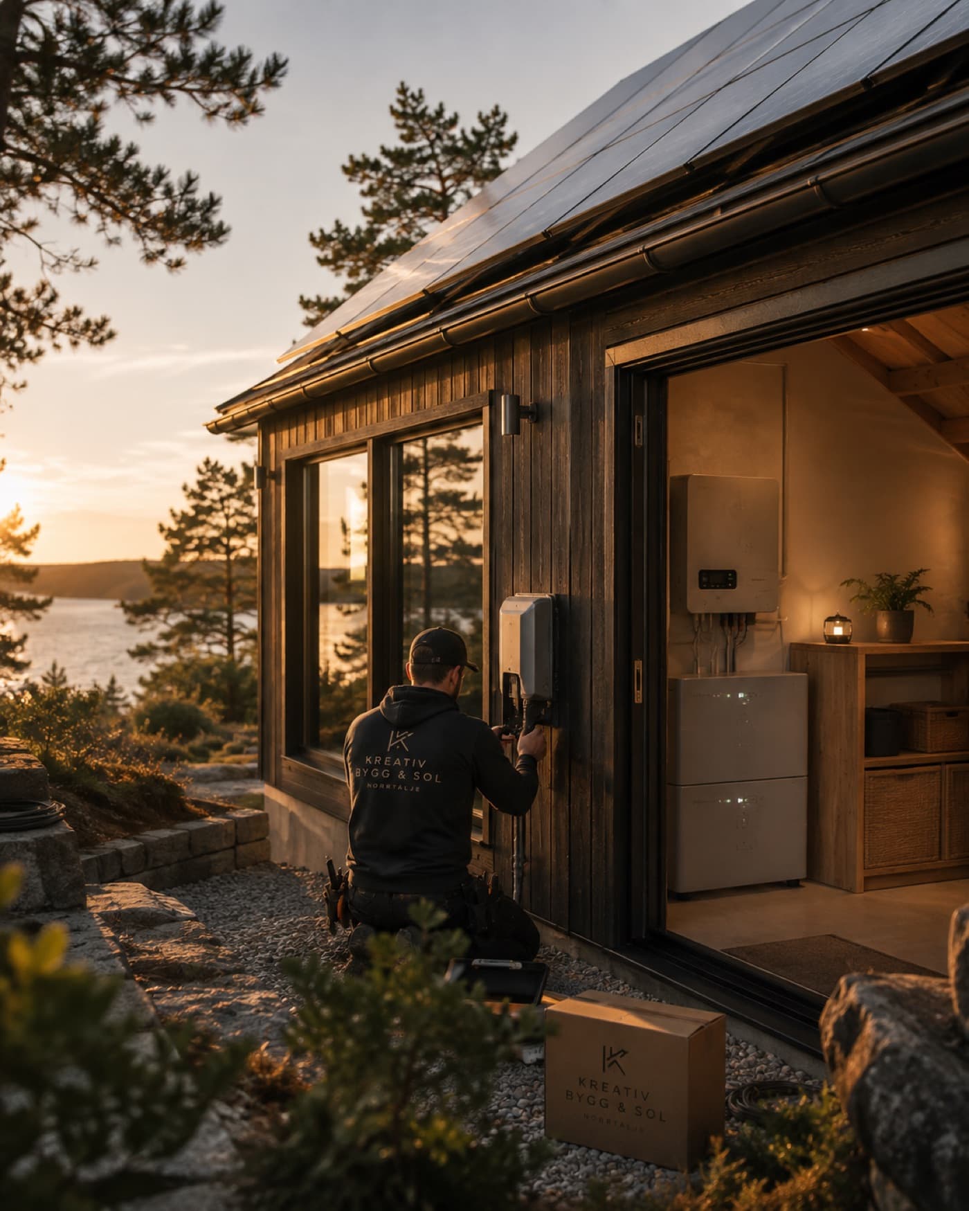 Solceller & energilagring — Kreativ Bygg och Solenergi